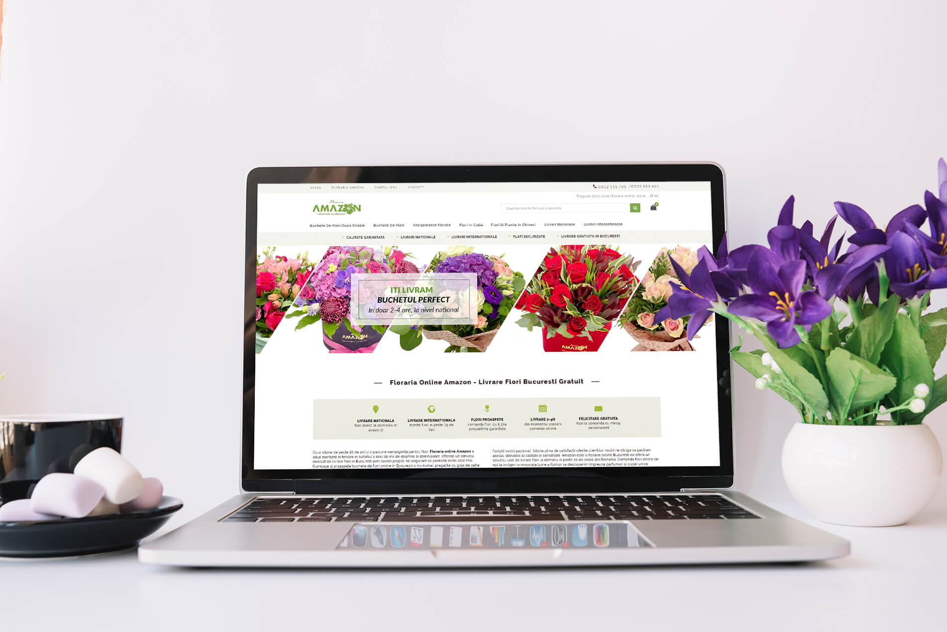 dezvoltare magazin online florarie online magento 2