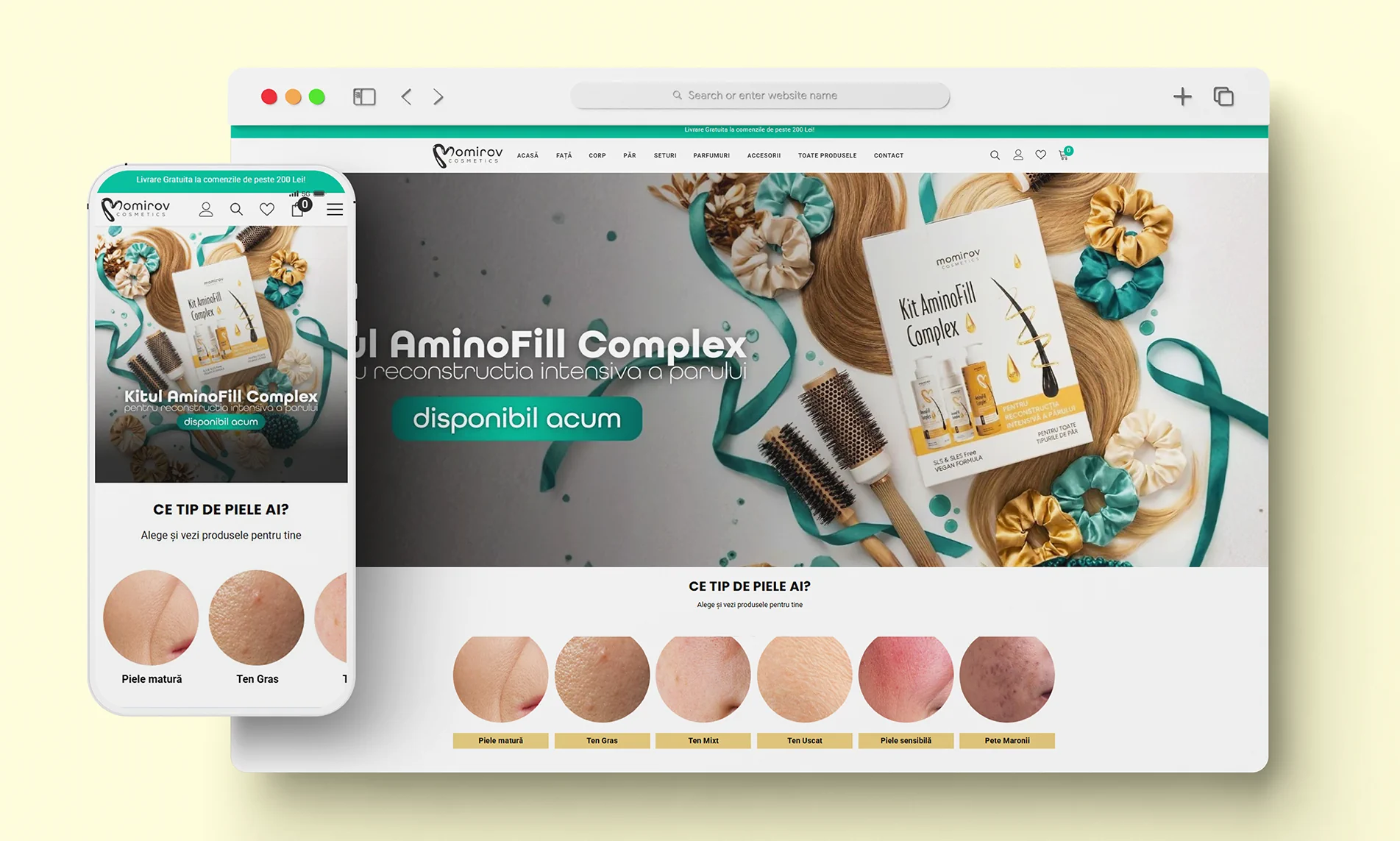 Magazin online Shopify momirov.ro