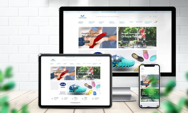 magazin website shopify tehnica consumabile medicale